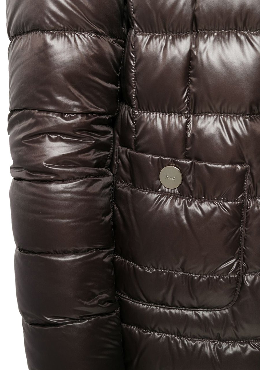 Herno Coats Brown Bruin
