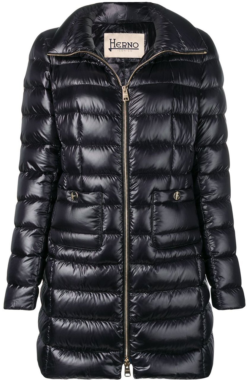 Herno Coats Black Zwart