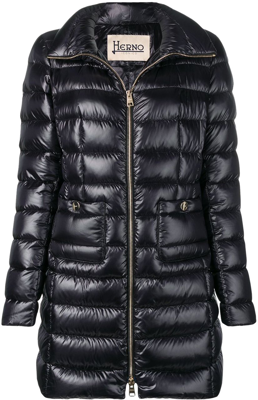Herno Coats Black Zwart