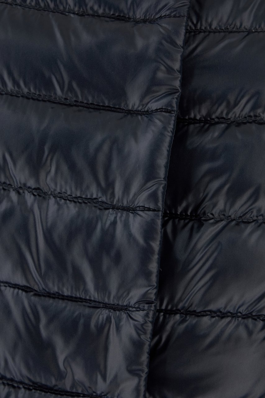 Herno Herno Navy blue nylon down jacket Blauw