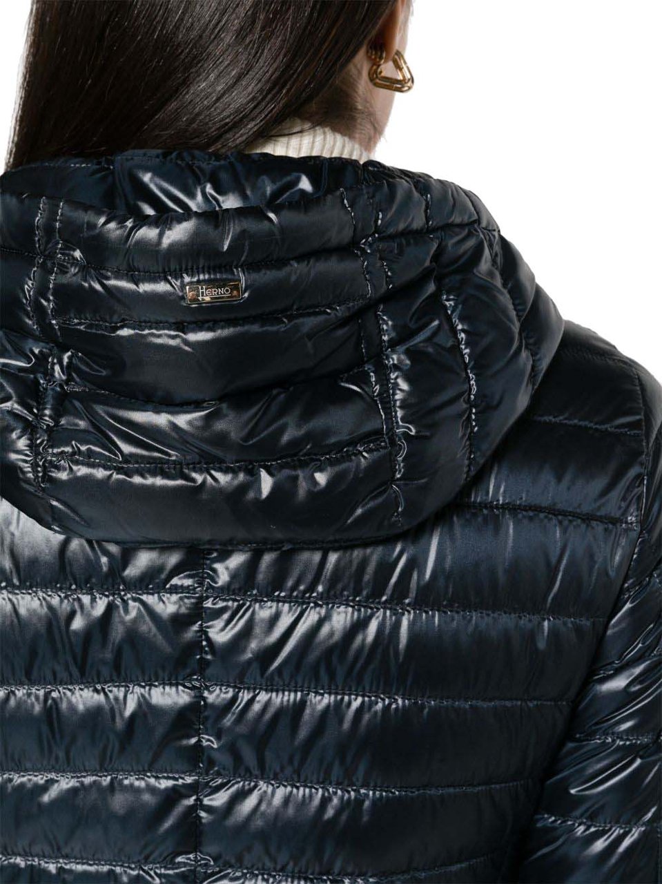 Herno Coats Blue Blauw