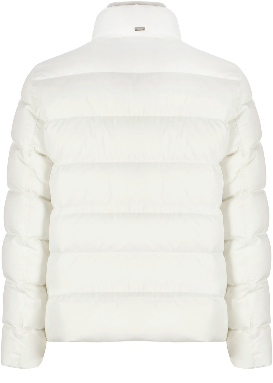 Herno Coats White Wit