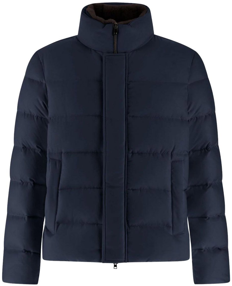 Herno Coats Blue Blauw