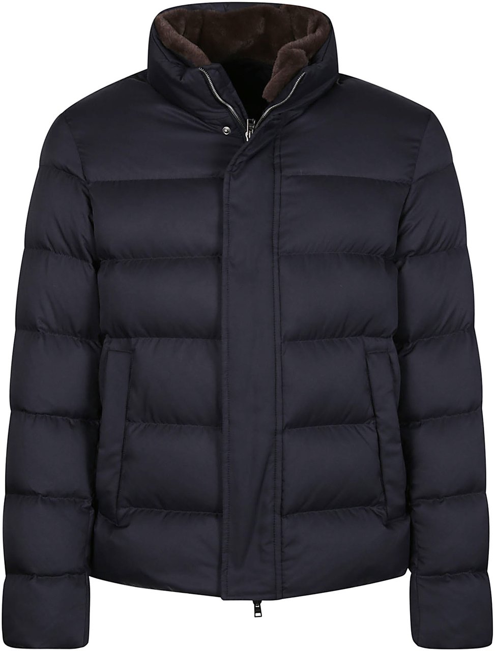 Herno Arendelle Bomber Jacket Blue Blauw