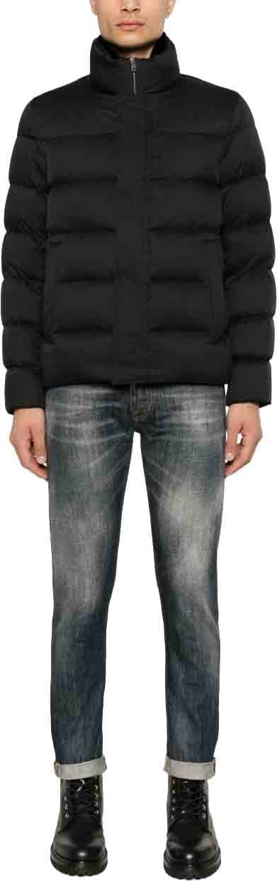 Herno Coats Black Zwart