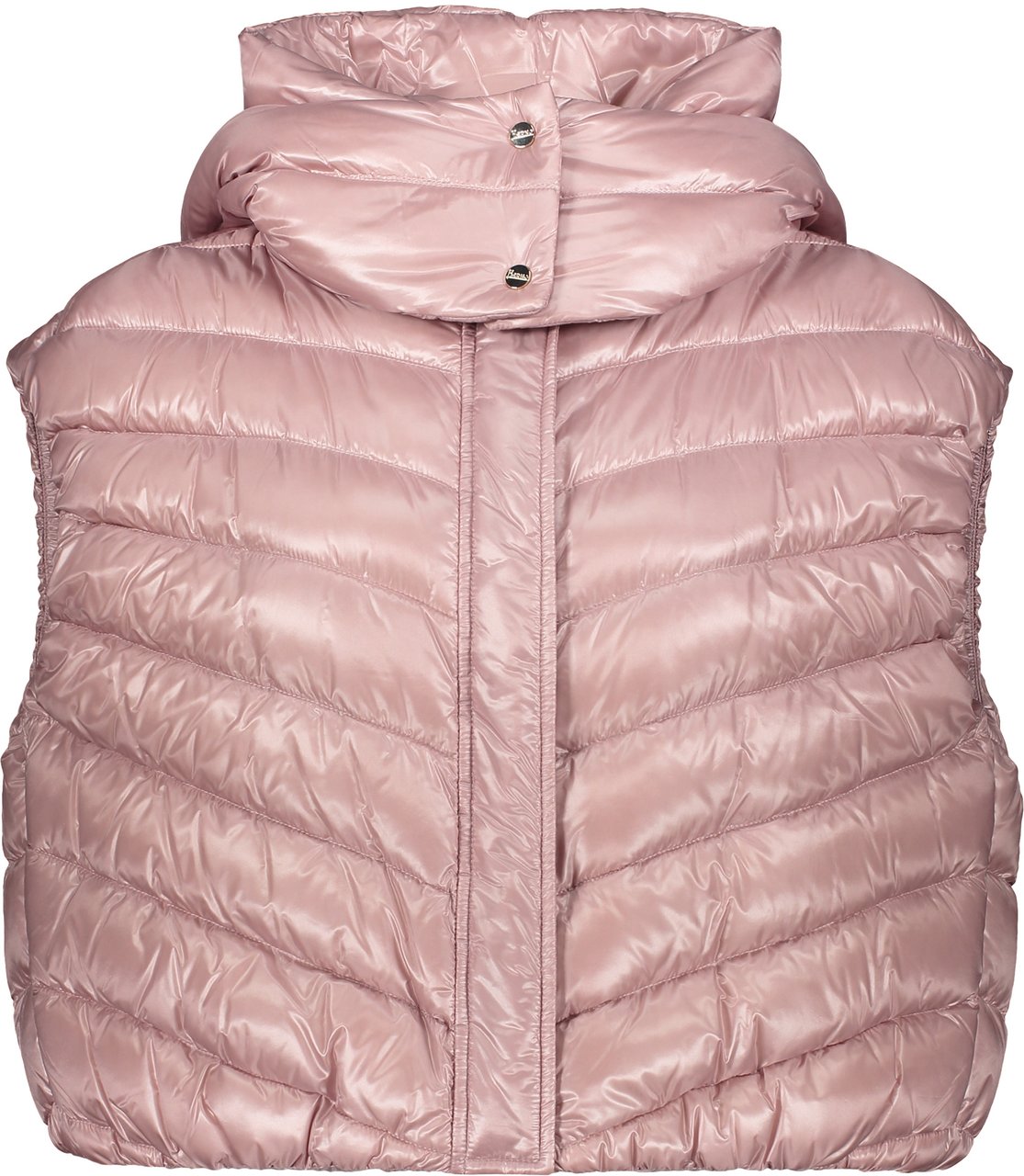 Herno Hooded bodywarmer Paars