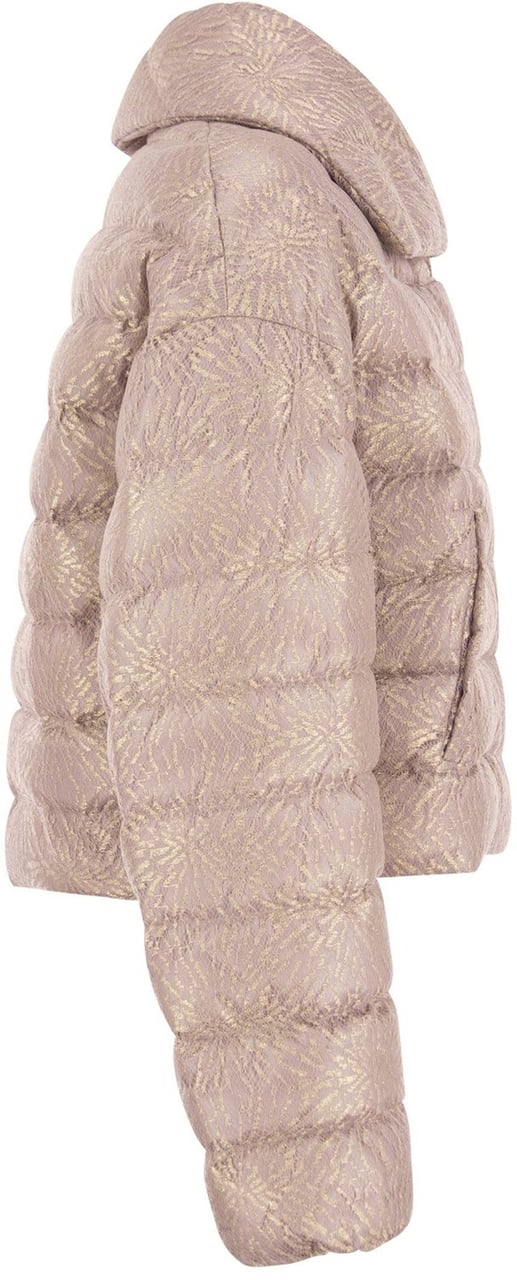 Herno Herno Lace Resort Bomber Jacket Beige