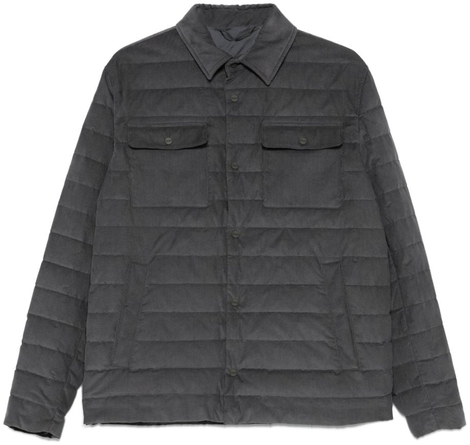 Herno Coats Grey Grijs