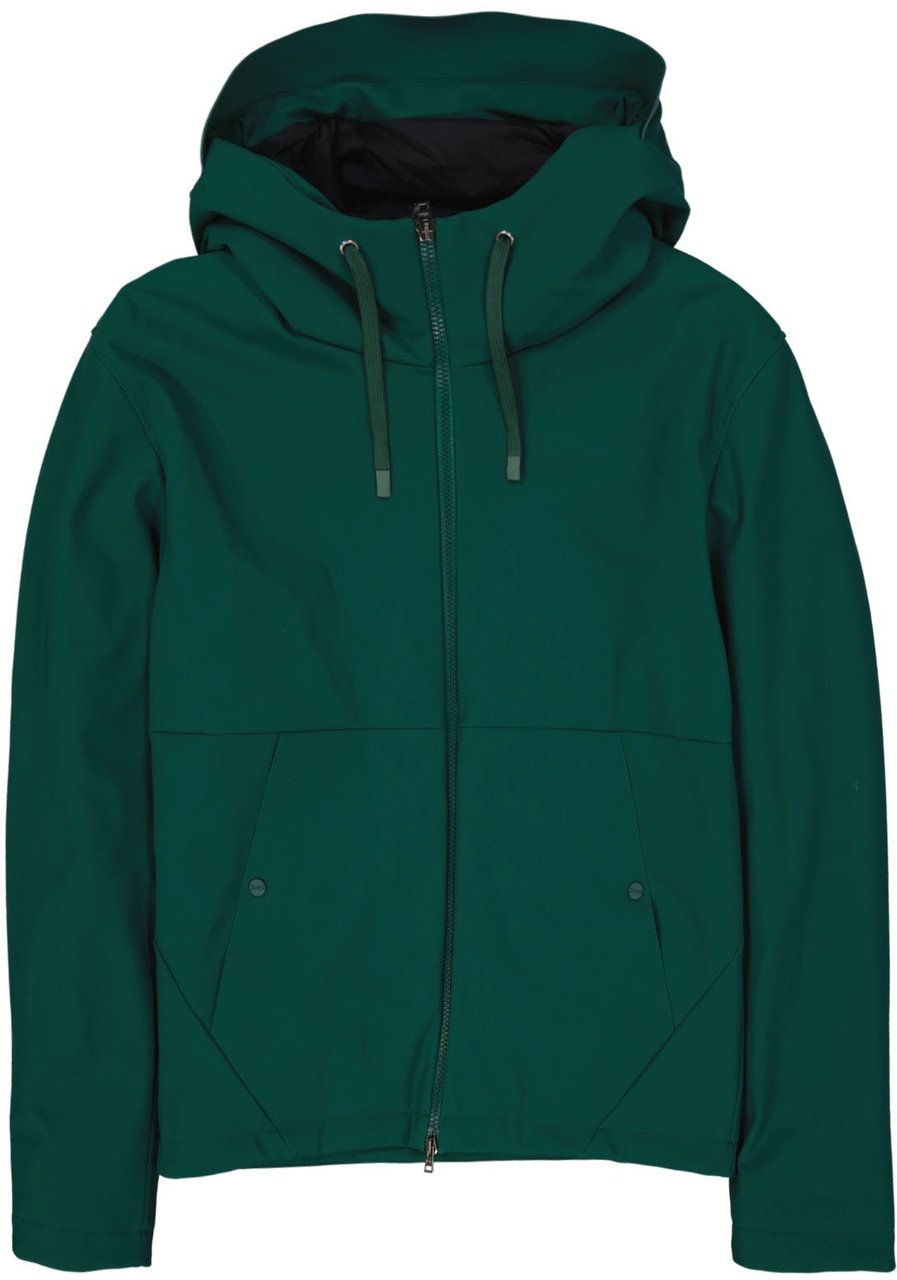 Herno Herno Down Hooded Jacket Groen