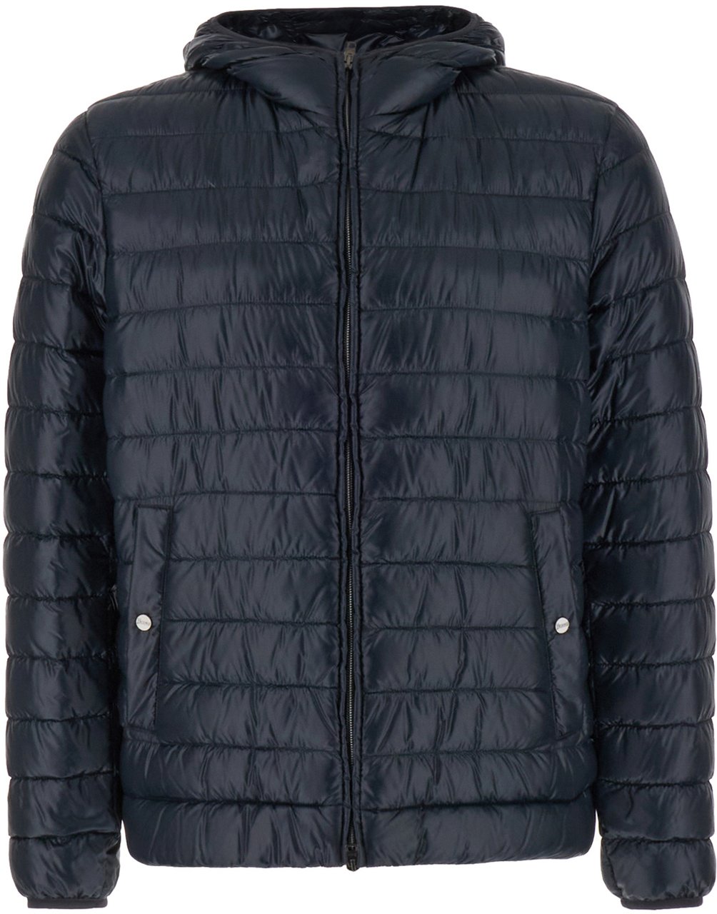 Herno Herno Midnight blue nylon down jacket Blauw