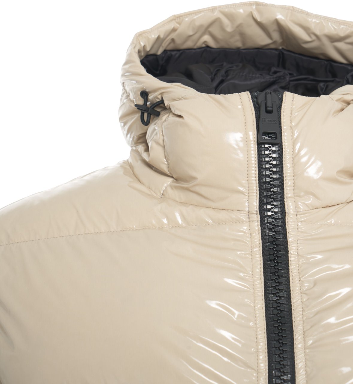 Herno Quilted down jacket Beige