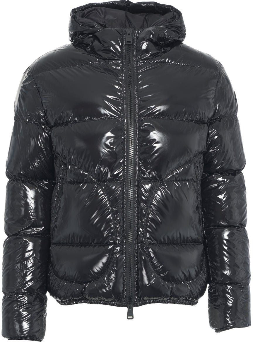 Herno Quilted down jacket Zwart