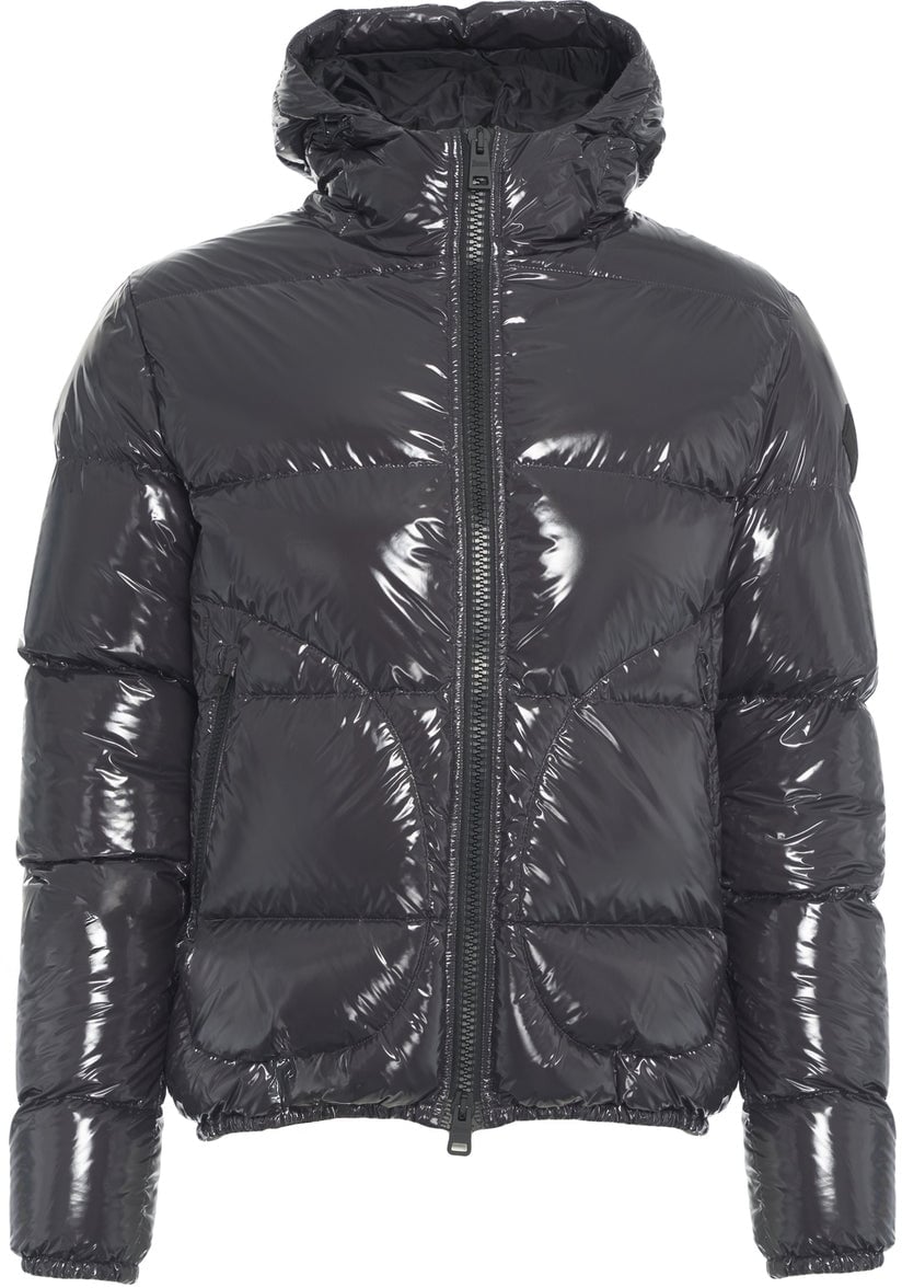 Herno Quilted down jacket Zwart