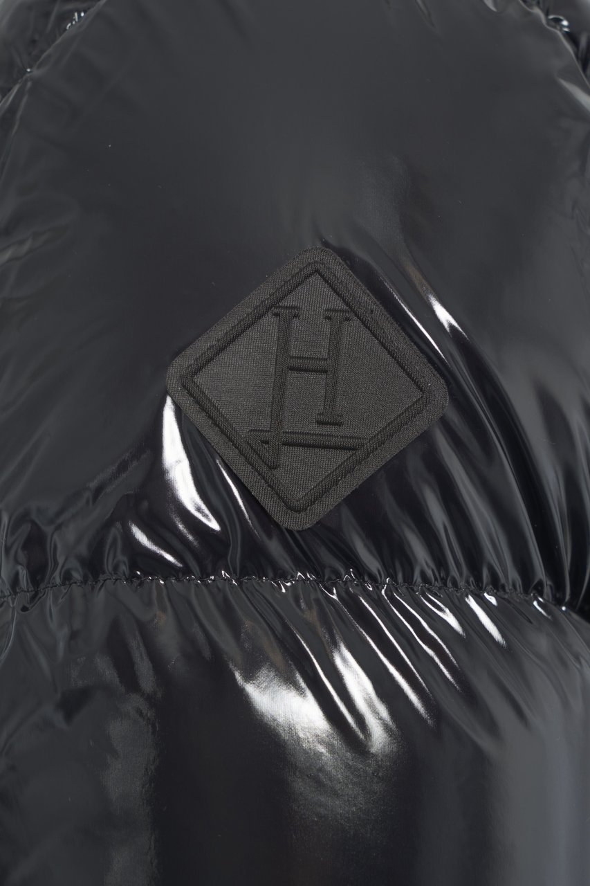 Herno Quilted down jacket Zwart