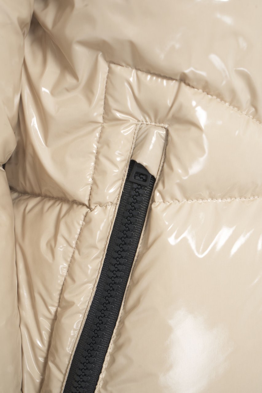 Herno Quilted down jacket Beige
