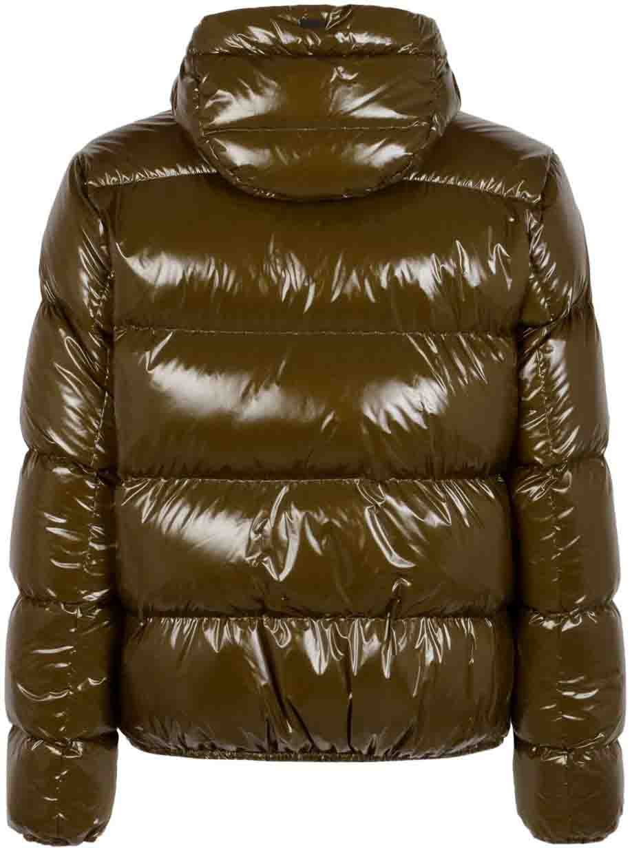 Herno Coats Green Groen