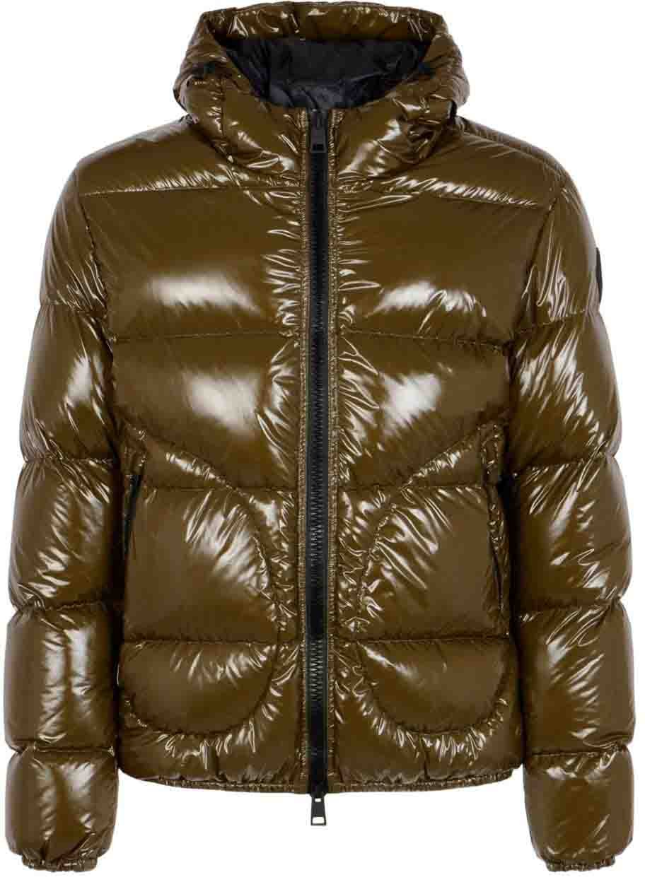 Herno Coats Green Groen