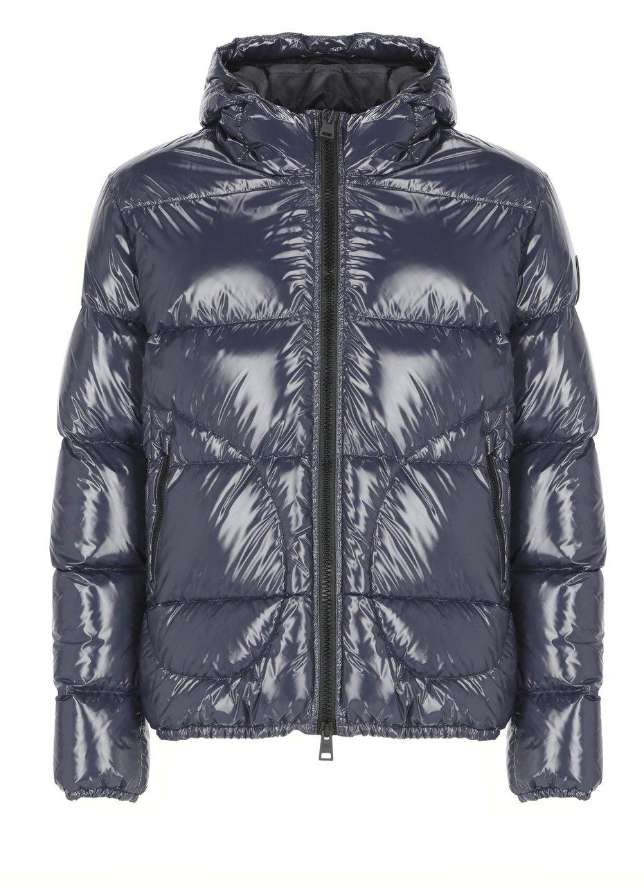 Herno Coats Blue Blauw