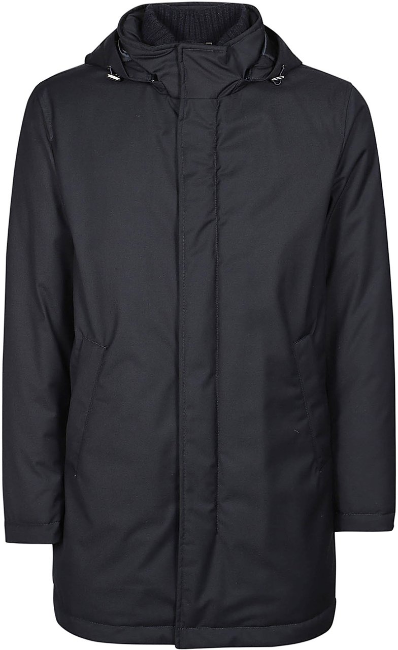 Herno New Business Down Jacket Blue Blauw