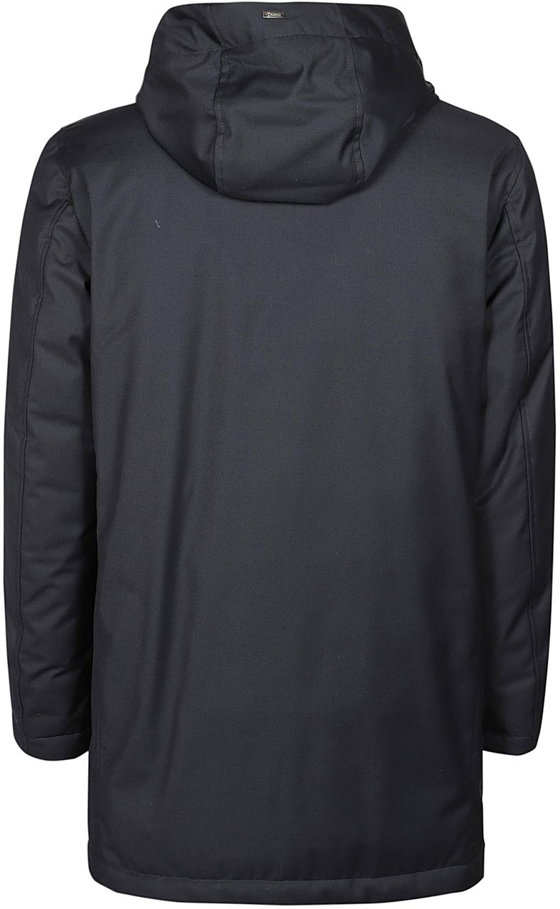 Herno New Business Down Jacket Blue Blauw