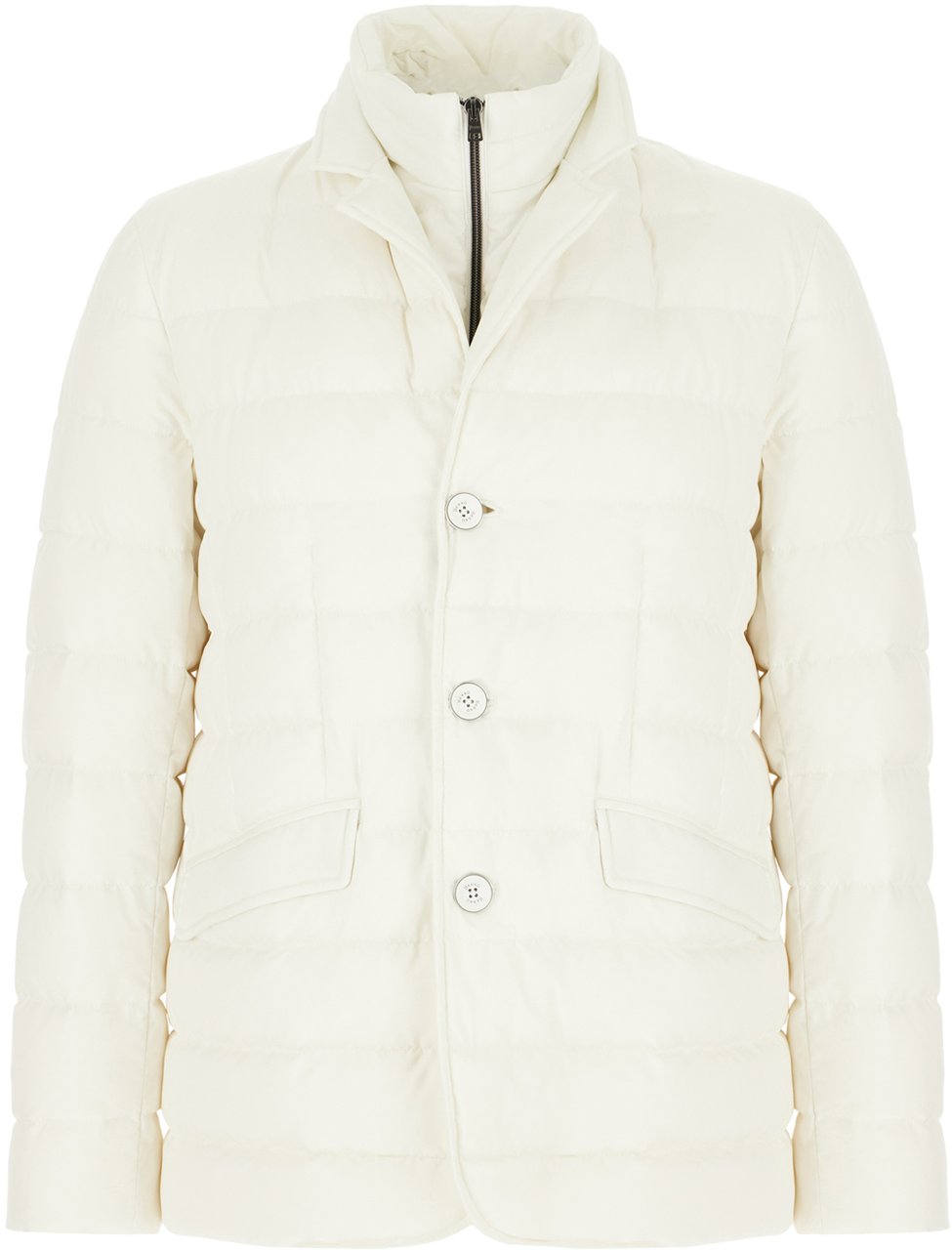 Herno Herno White nylon down jacket Neutraal