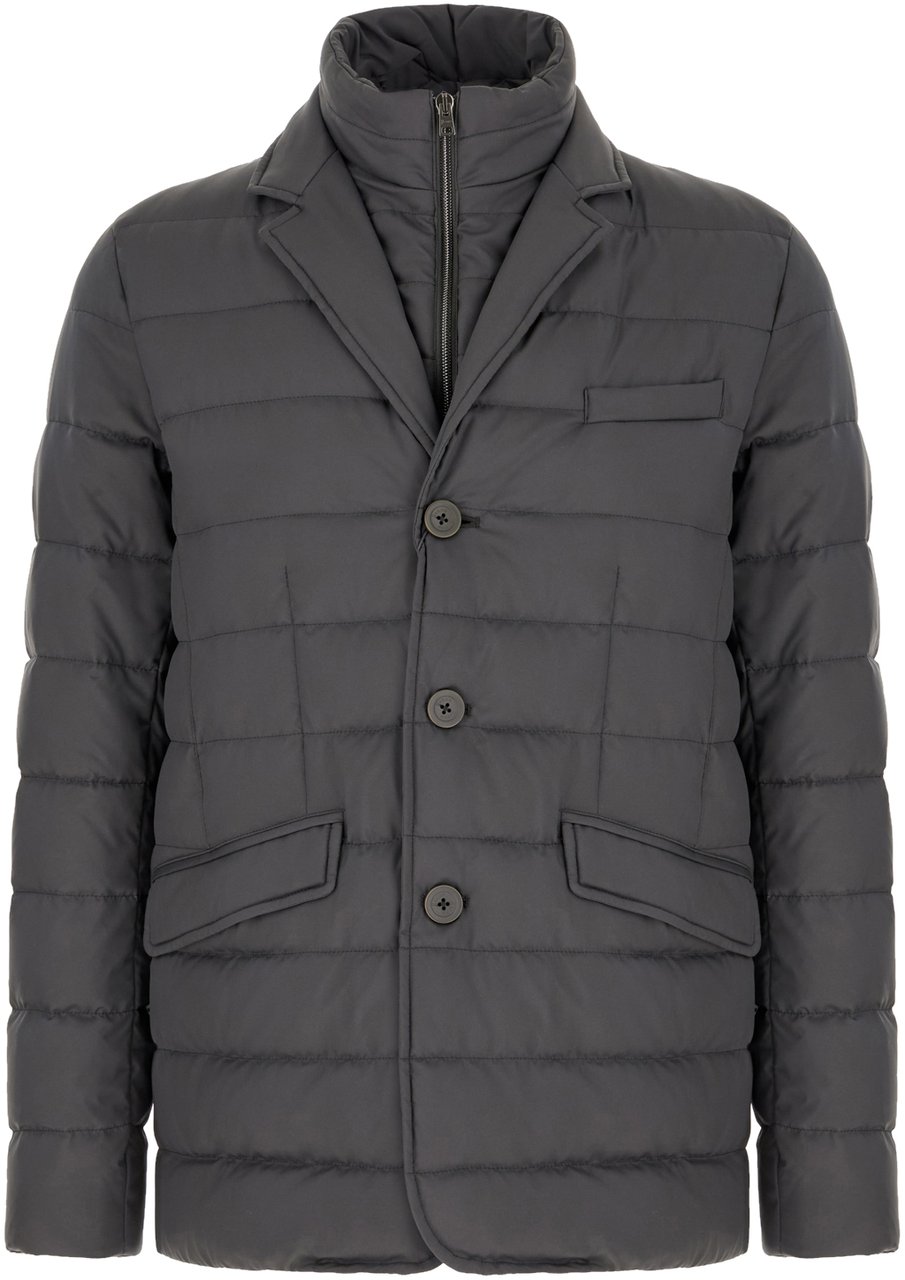 Herno Herno Slate nylon down jacket Zwart