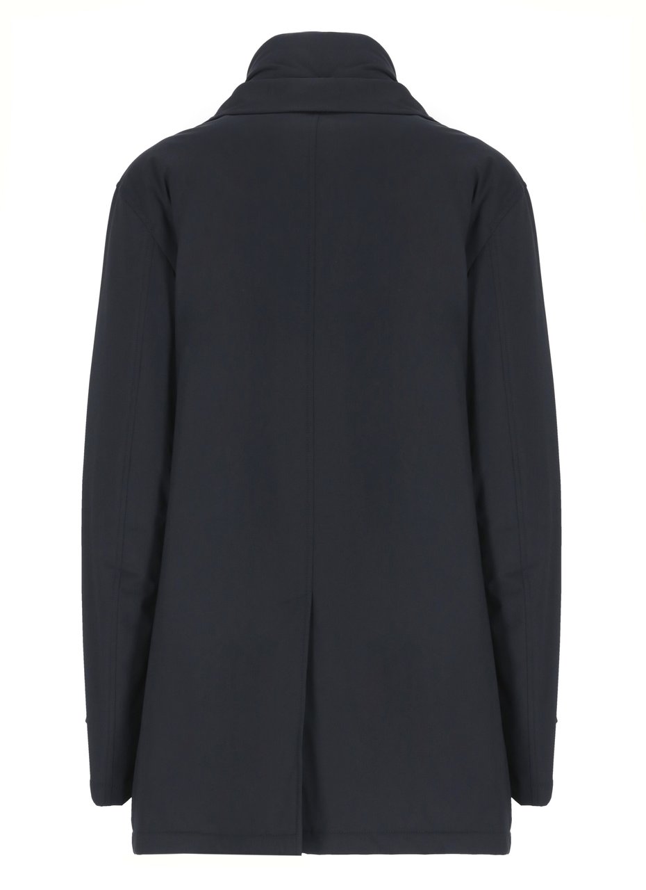 Herno Coats Blue Blauw