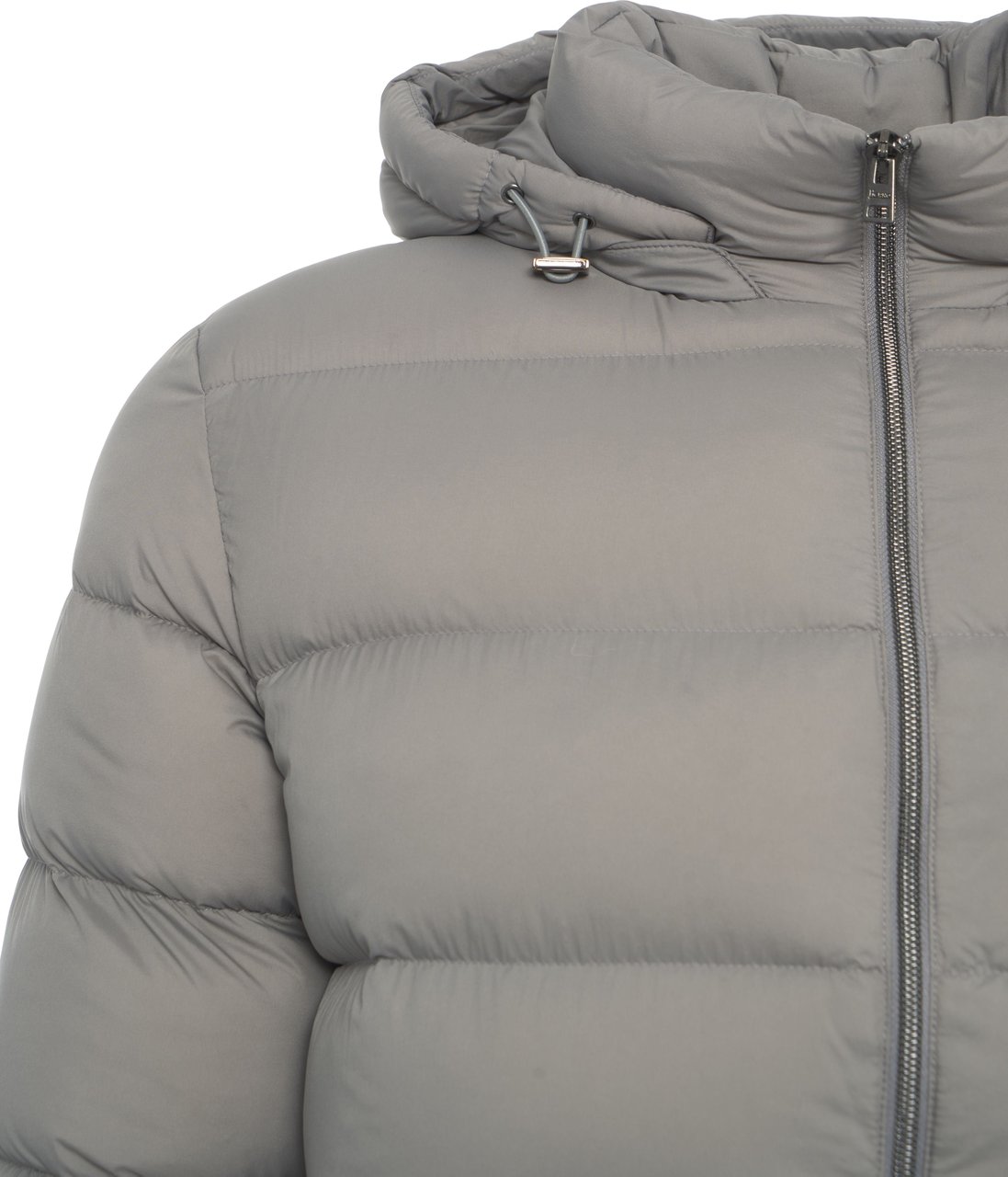 Herno Quilted down jacket Grijs