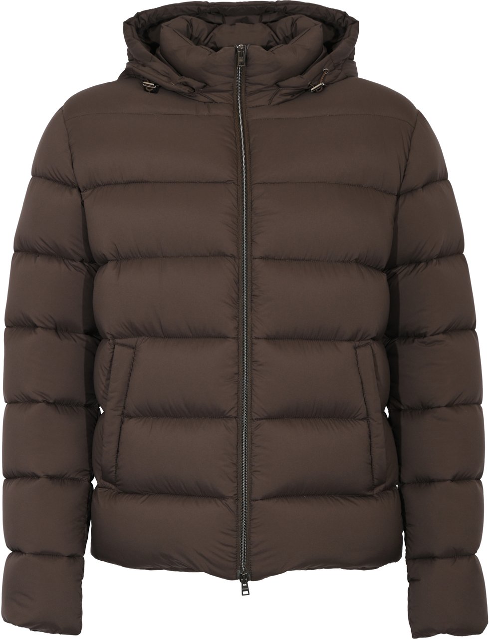 Herno Coats Marrone Scuro Bruin