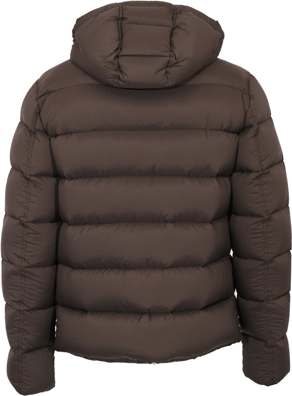 Herno Coats Marrone Scuro Bruin