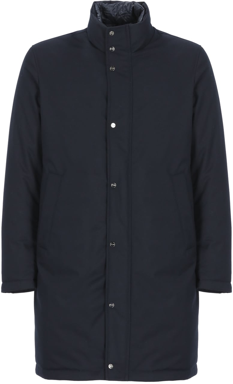 Herno Coats Blue Blauw