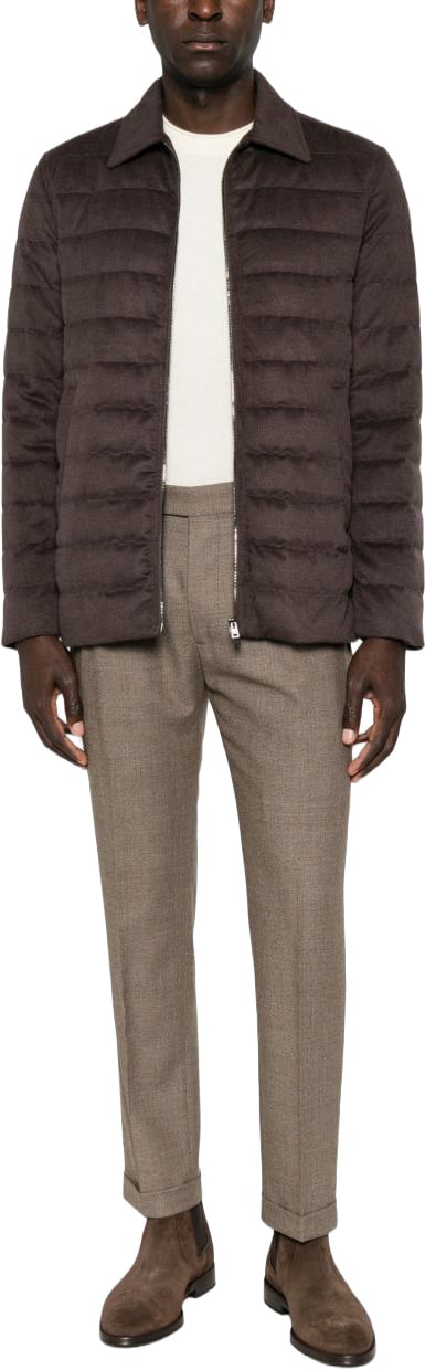 Herno Coats Brown Bruin