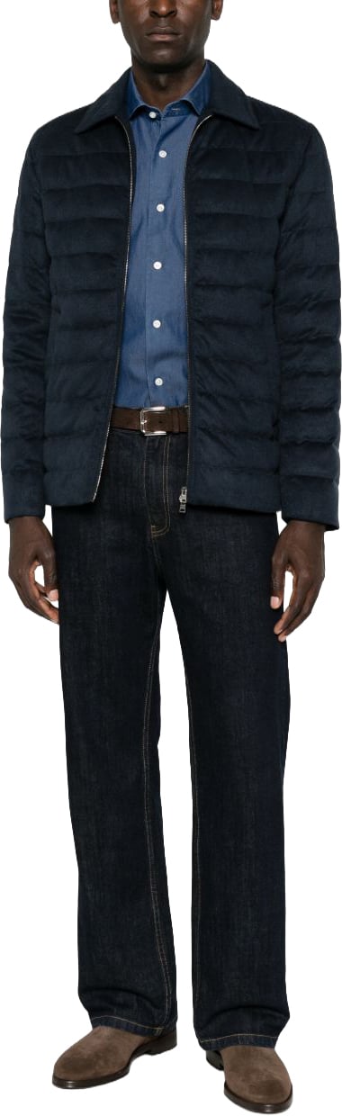 Herno Coats Navy Navy