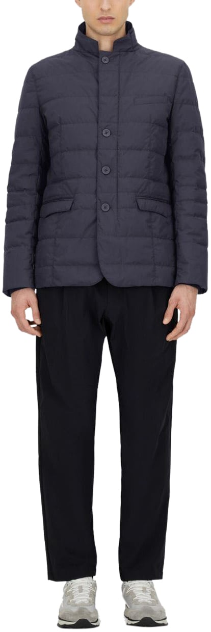 Herno Coats Blue Blauw