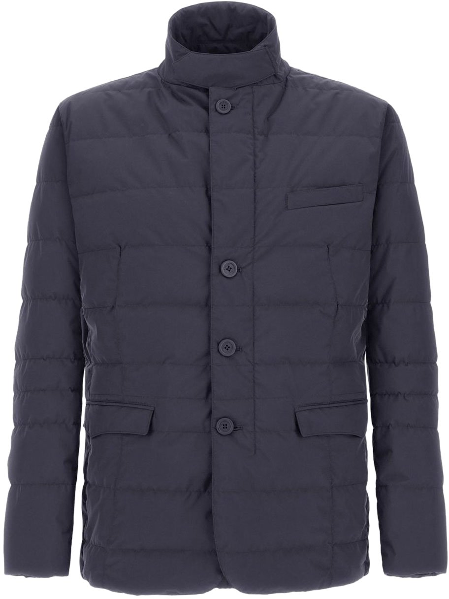 Herno Coats Blue Blauw