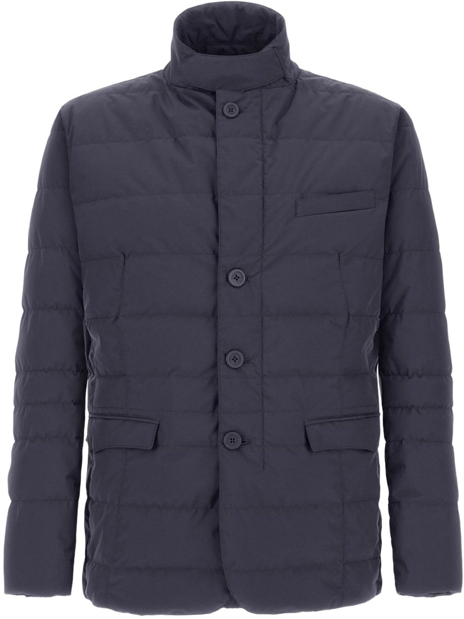 Herno Herno Coats Blue Blauw