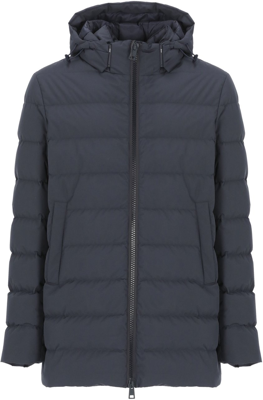 Herno Coats Blue Blauw
