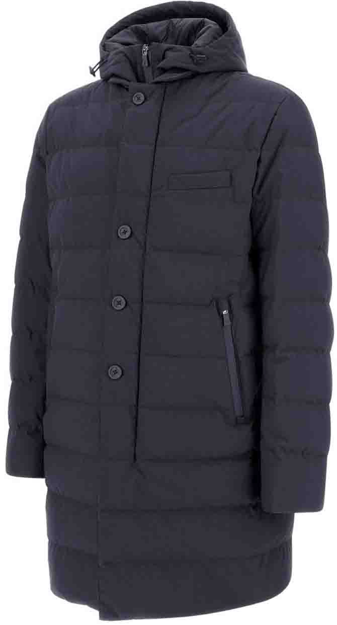 Herno Coats Blue Blauw