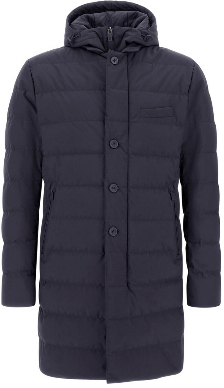 Herno Herno Coats Blue Blauw