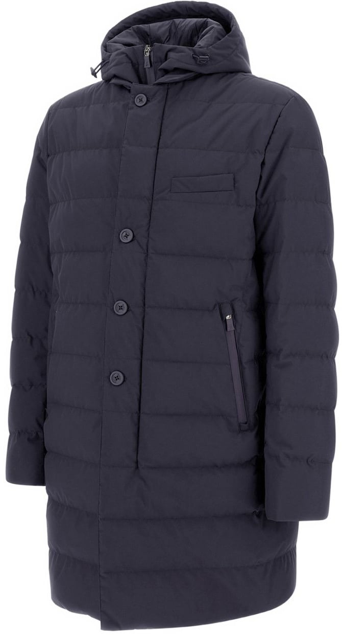 Herno Herno Coats Blue Blauw