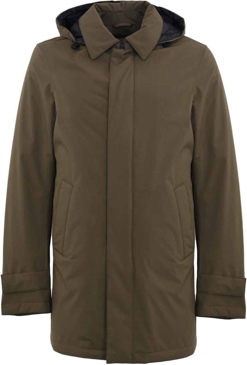 Herno Coats Green Groen