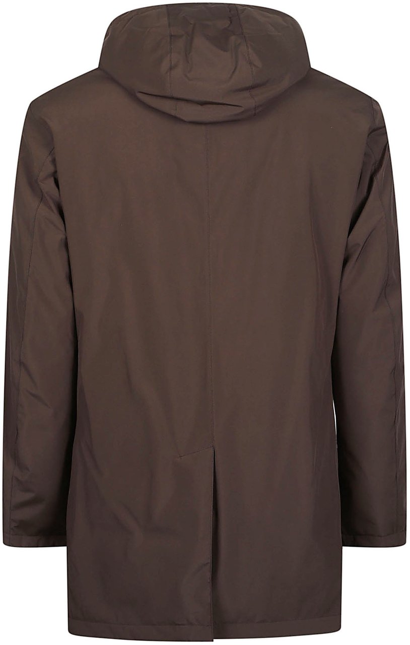 Herno Medium Down Jacket Brown Bruin