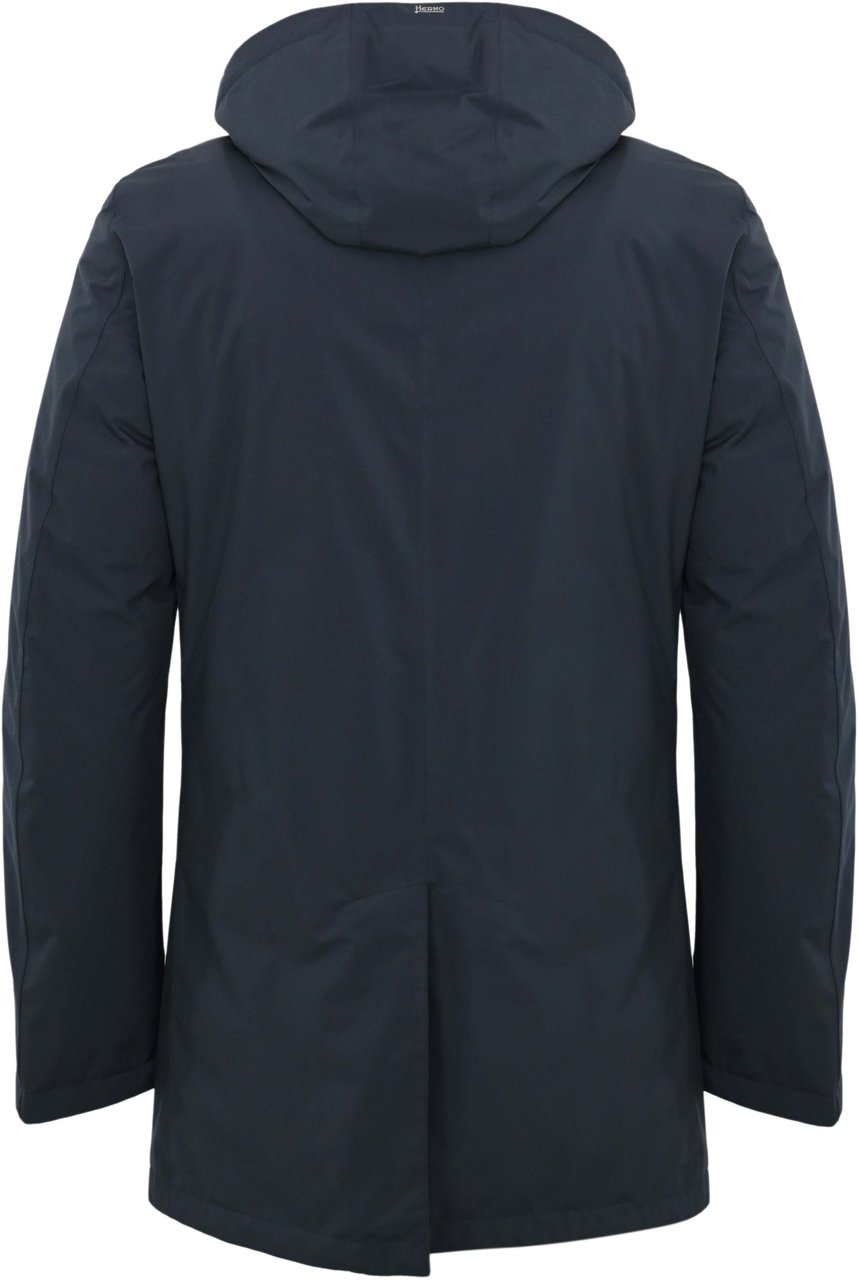 Herno Coats Blue Blauw
