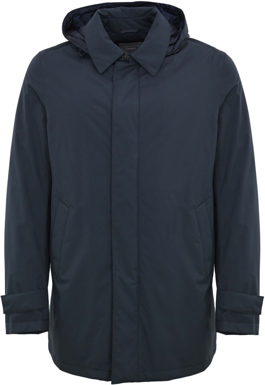 Herno Coats Blue Blauw