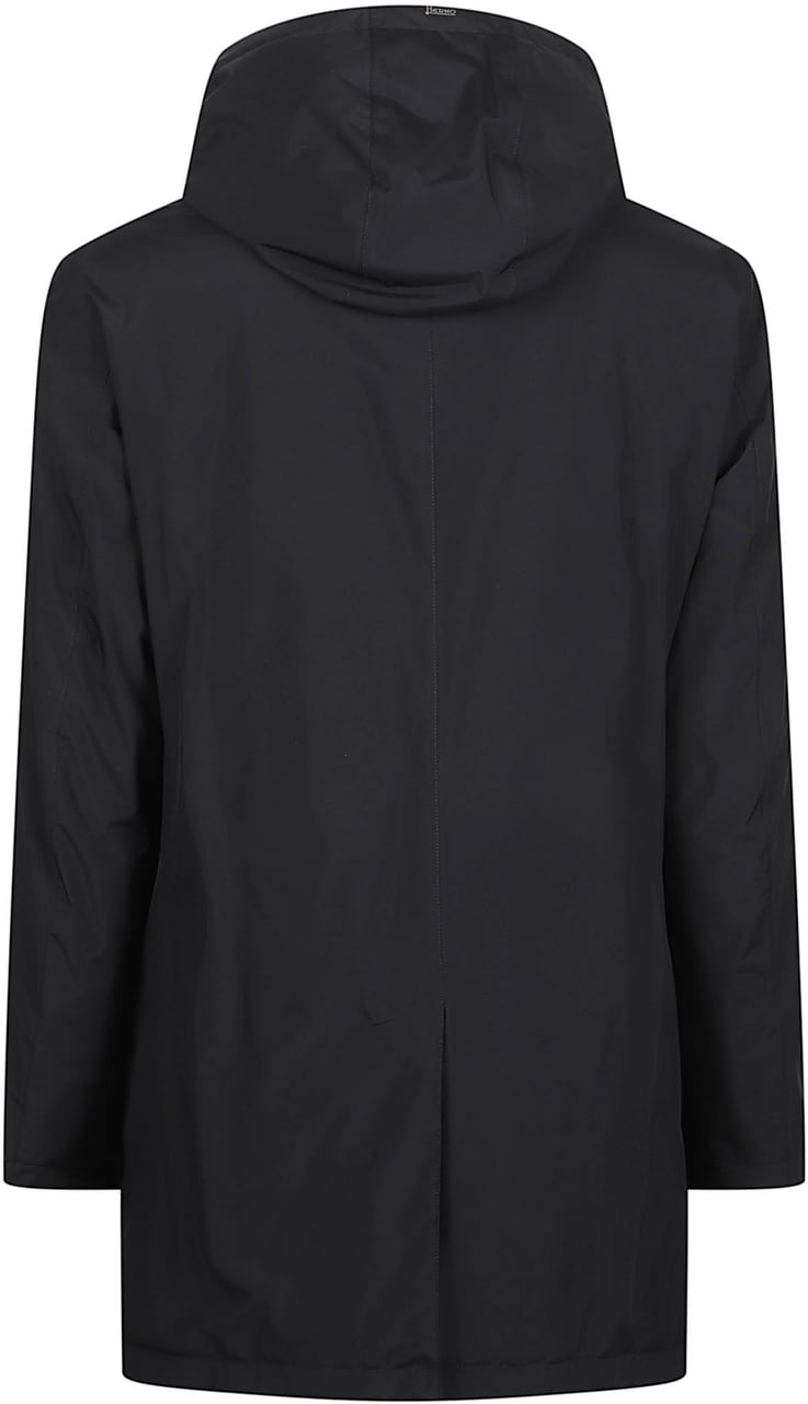 Herno Medium Down Jacket Black Zwart