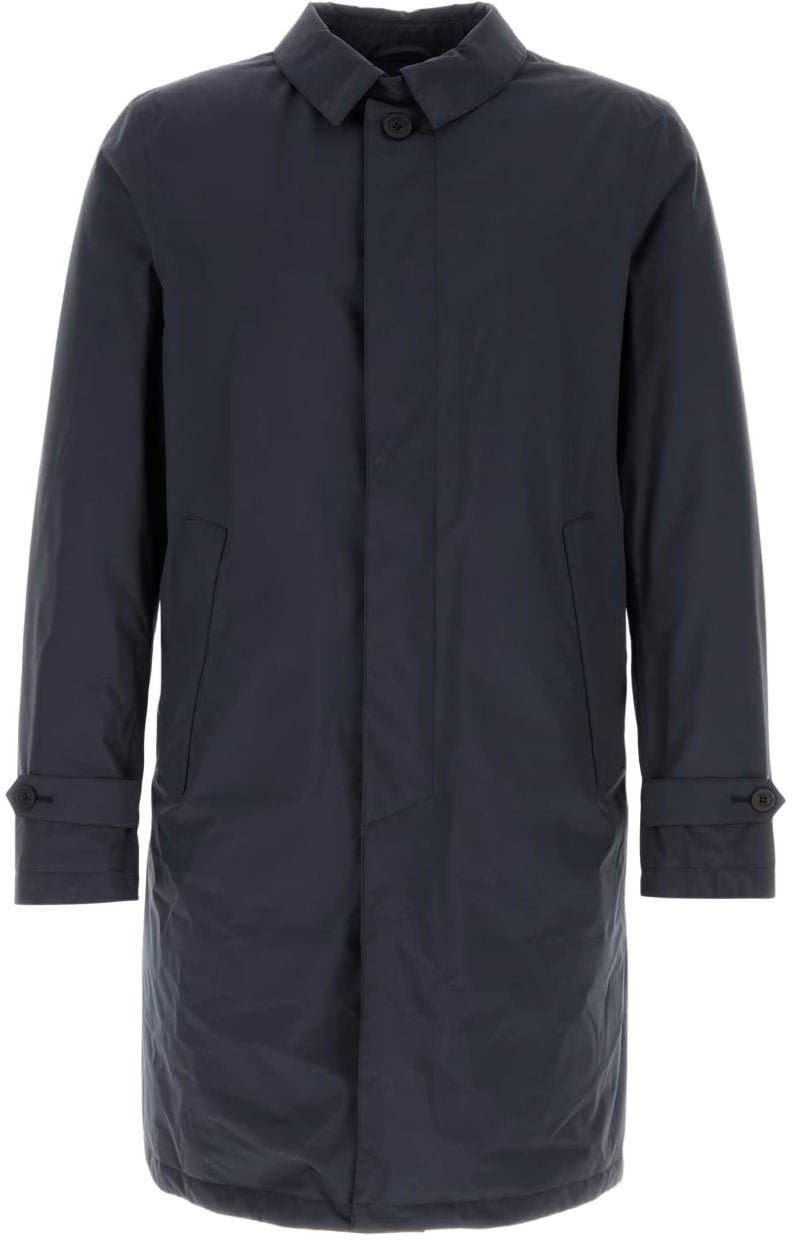 Herno Coats Blue Blauw