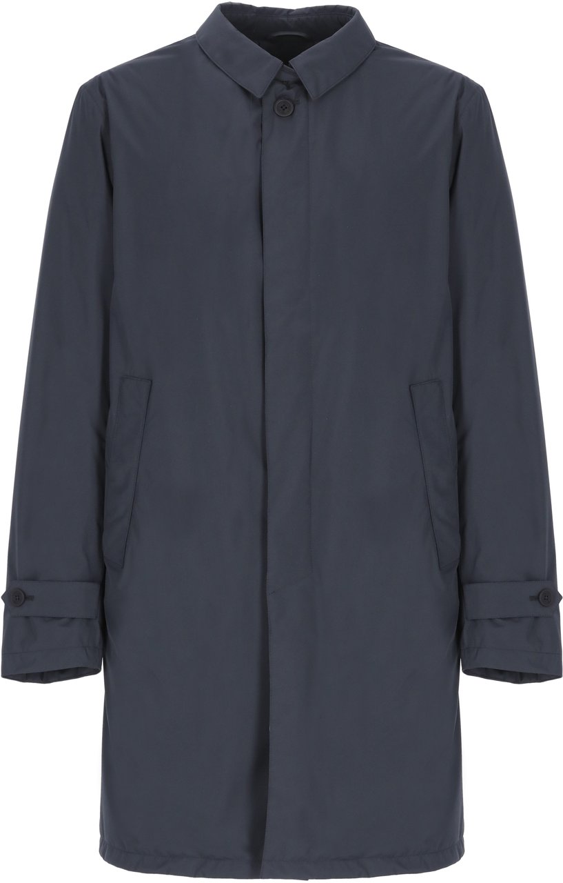 Herno Coats Blue Navy