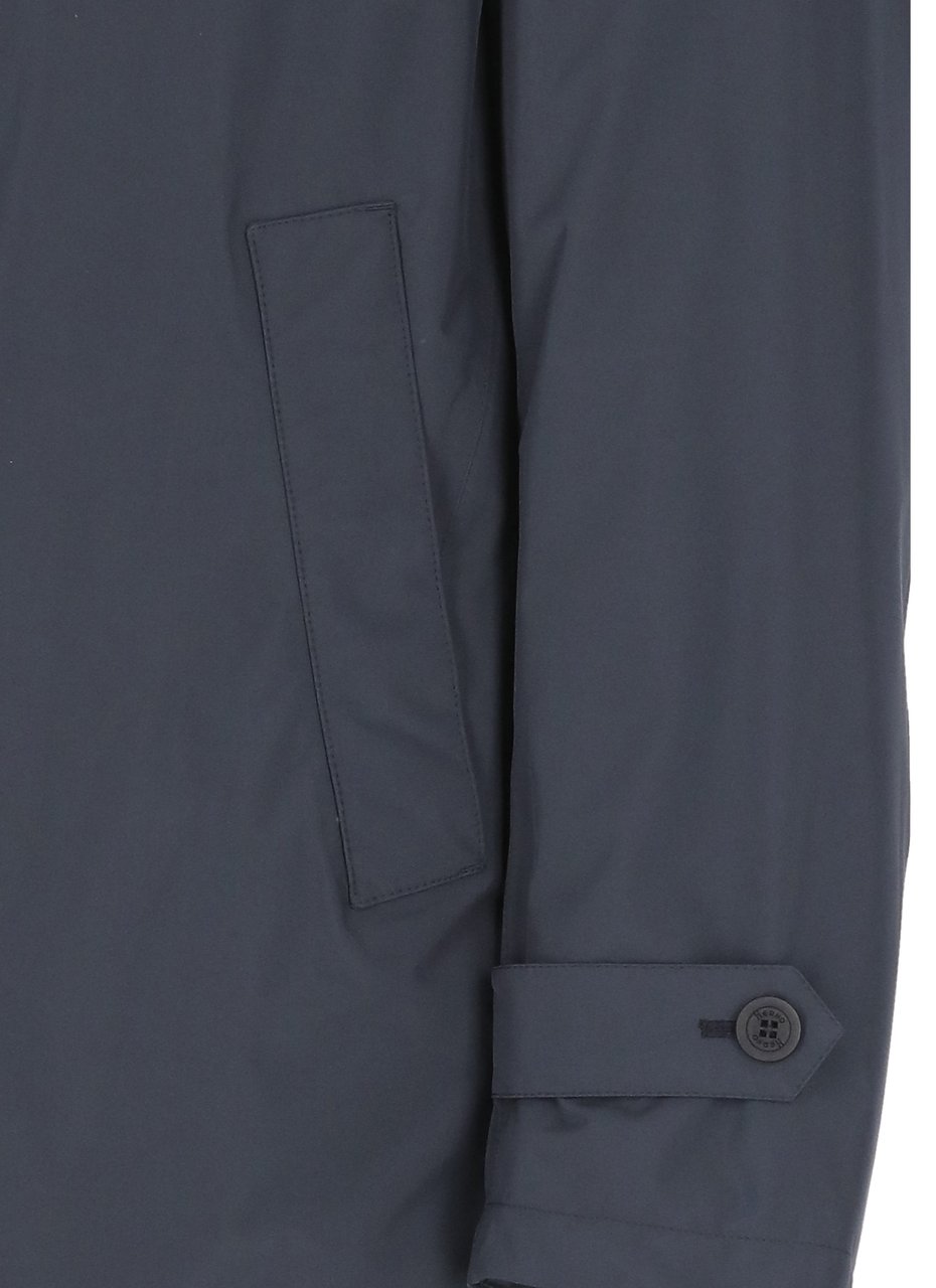 Herno Coats Blue Navy