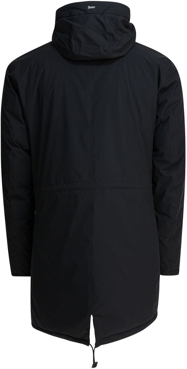 Herno "Fishtail Gore" down jacket Zwart
