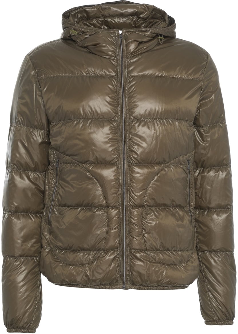 Herno Quilted down jacket Groen